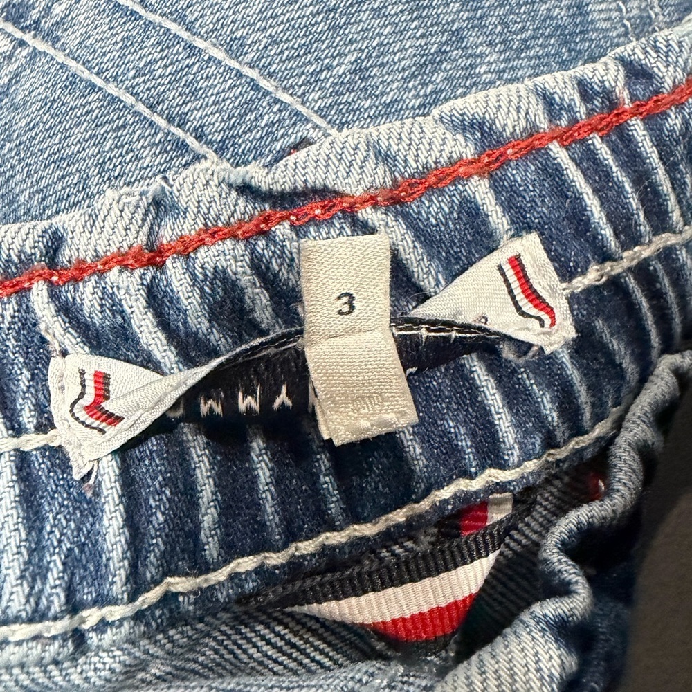 Tommy Hilfiger Toddler Blue Denim Jeans size 3 PREOWNED - Picture 4 of 4
